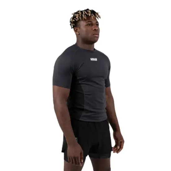 Scramble Shinobi Premium Compression Top - Black image {1}