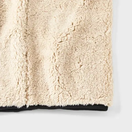 Men's Shearling Scarf - Goodfellow & Co&trade; Cream image {2}