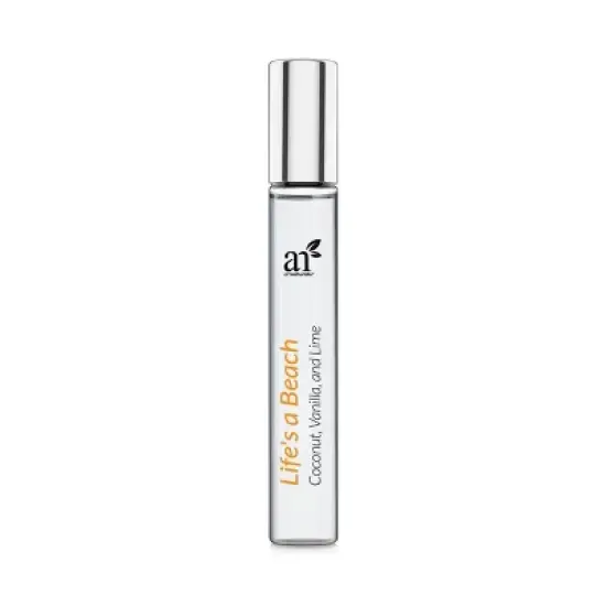 artnaturals Life's a Beach Roll-On Perfume - Coconut, Vanilla and Lime - 0.33 fl oz image {1}