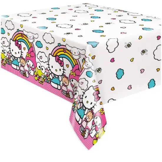 Hello Kitty Plastic Table Cover image {3}