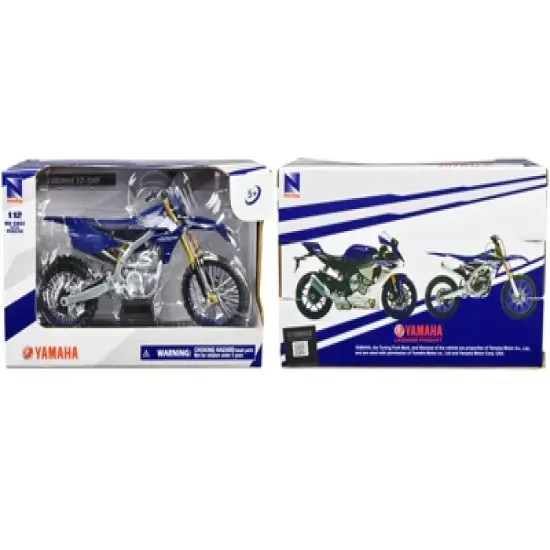 Yamaha YZ-450F Motorcycle Blue 1/12 Diecast Model by New Ray image {2}