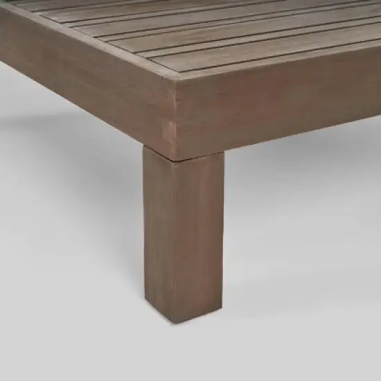 Brava 4pc Wood Patio Chat Set w/ Cushions - White - Christopher Knight Home image {6}