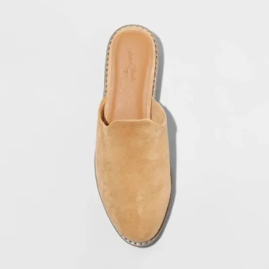 Women's Maura Mule Flats - Universal Thread&trade; Beige image {2}