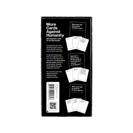 More Cards Against Humanity Game Expansion Set image {2}