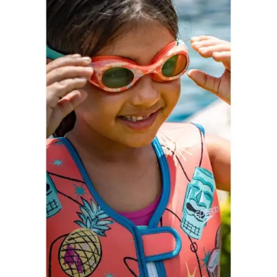 Speedo Kids' Glide Print Swim Goggles image {3}
