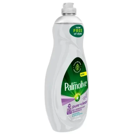 Palmolive Ultra Pure + Clear Liquid Dish Soap - Lavender and Eucalyptus - 32.5 fl oz image {9}