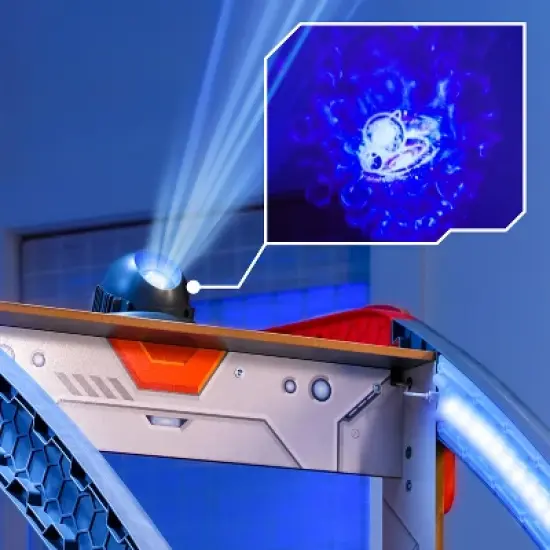 KidKraft Ultimate Spaceship Wooden Pretend Play Set with Lights Sounds and Space Projector image {6}