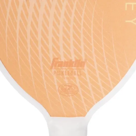 Franklin Sports 2 Player Wood Journey Pickleball Paddle and Ball Set in Mesh bag - Purple/Orange: Plywood Core, 19.48" Length, Traditional Frame image {2}