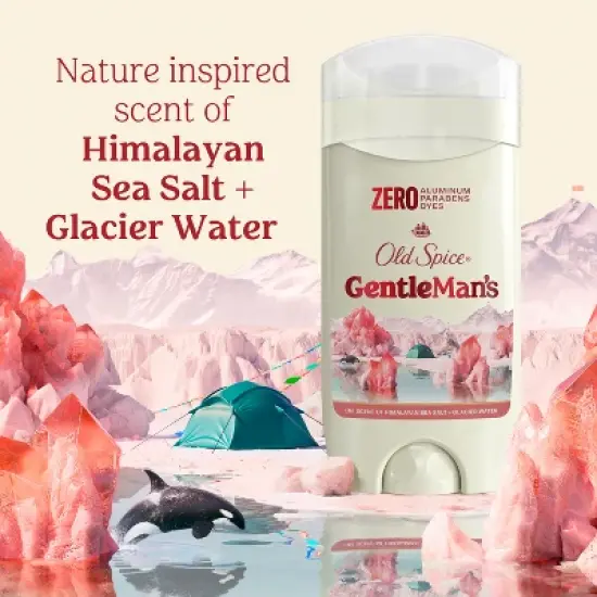 Old Spice Gentleman's Blend Himalayan Sea Salt Solid Deodorant - Sea Minerals Scent - 3oz image {4}