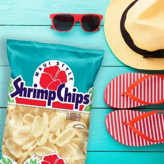 Maui Style Party Size Shrimp Chips - 10oz image {2}