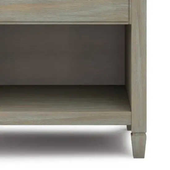 Hampshire Nightstand Distressed Gray - WyndenHall image {3}
