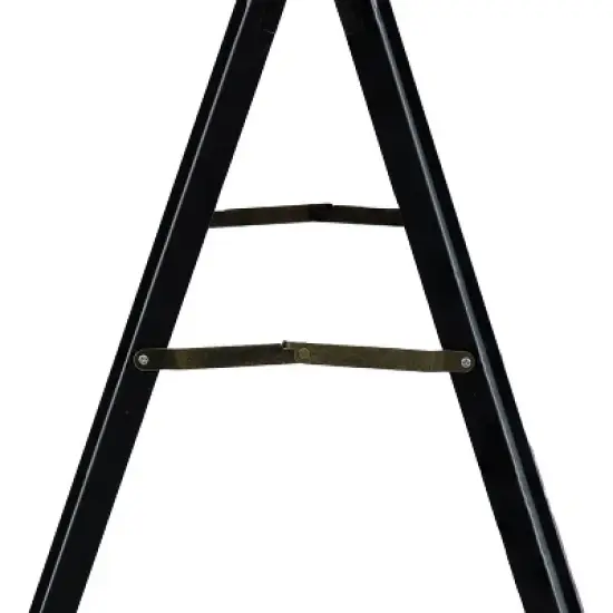 Sunnydaze 40 in. x 20 in. Double-Sided Magnetic A-Frame Chalkboard with Chalk and Eraser image {5}