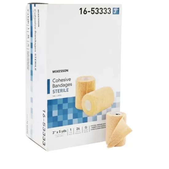 McKesson Sterile Latex Beige Self-adherent Closure Cohesive Bandage image {3}