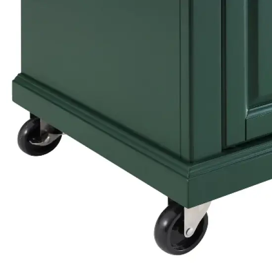 Madison Kitchen Island/Cart Emerald Green - Crosley image {13}