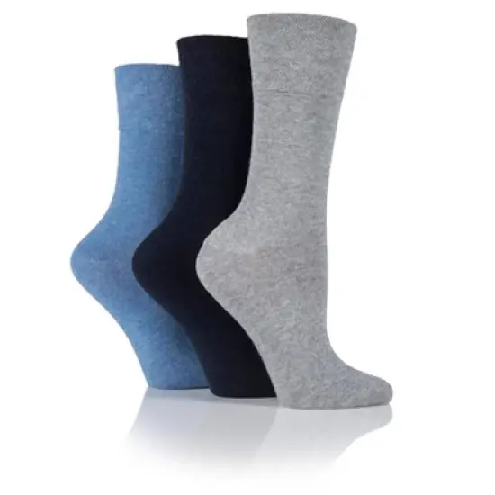 Women's Cotton Diabetic Crew Sock image {1}