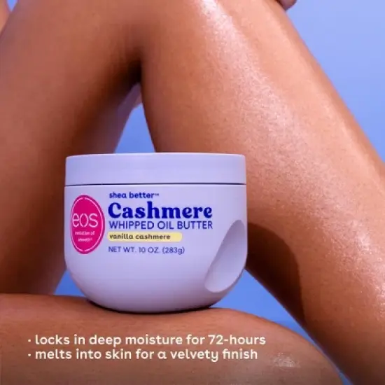 eos Shea Better Cashmere Whipped Oil Butter - Vanilla - 10 fl oz image {2}