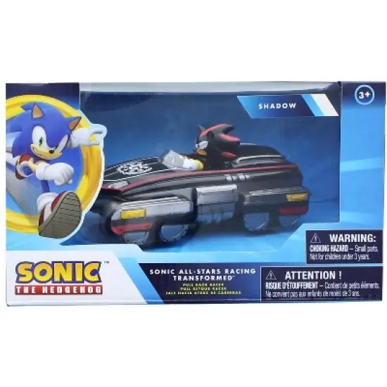 Nkok Sonic the Hedgehog All Stars Racing 3.5 Inch Pull Back Shadow Car image {1}