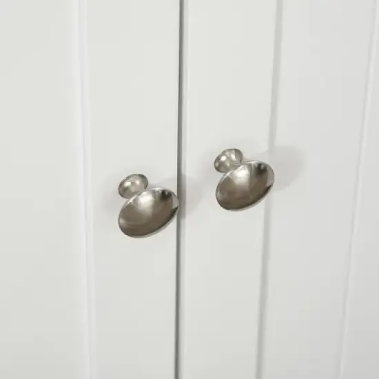 HOMCOM 41" Kitchen Pantry, 2-Door Kitchen Cabinet with 5-tier Storage Shelving, 12 Spice Racks and Adjustable Shelves for Dining Room image {5}