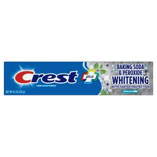 Crest Cavity & Tartar Protection Whitening Baking Soda & Peroxide Toothpaste - 8.2oz image {1}