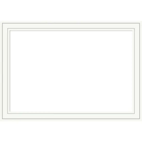 Amanti Art Craftsman White Framed Dry Erase Magnetic Board image {17}