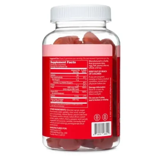 Vital Proteins Apple Cider Vinegar Gummies - 60ct image {1}