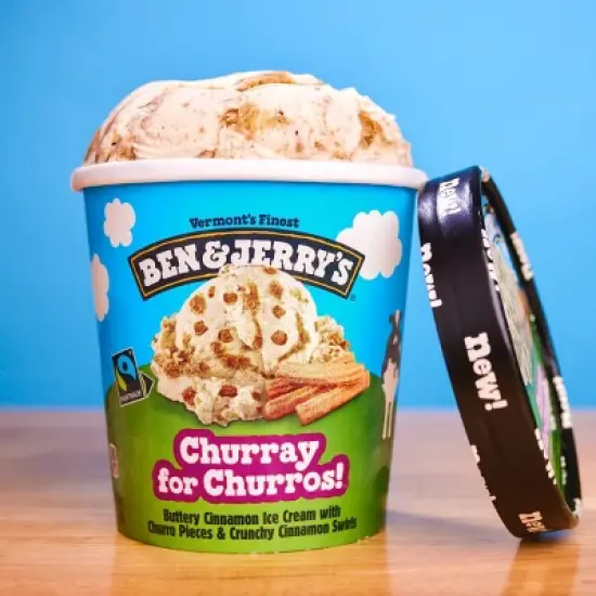 Ben & Jerry's Churray for Churros Cinnamon Ice Cream - 16 fl oz image {2}