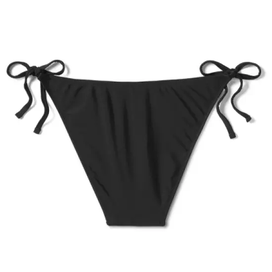 Women's Side-Tie V-Front High Leg Cheeky Bikini Bottom - Wild Fable&trade; image {6}
