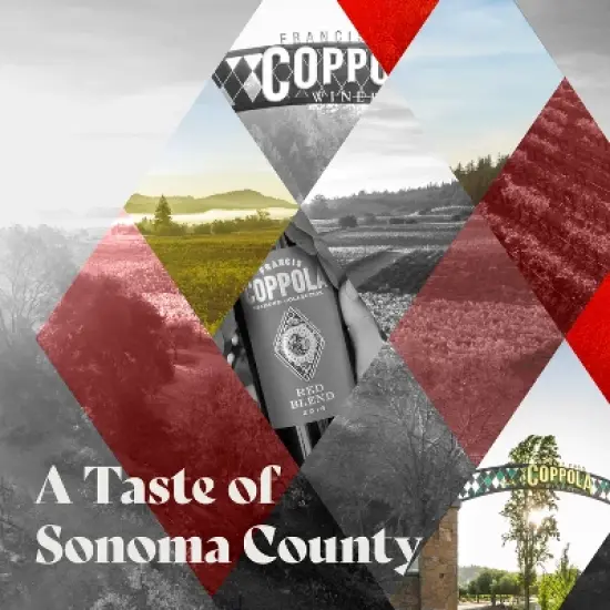 Francis Coppola Diamond Red Blend Wine - 750ml Bottle image {6}