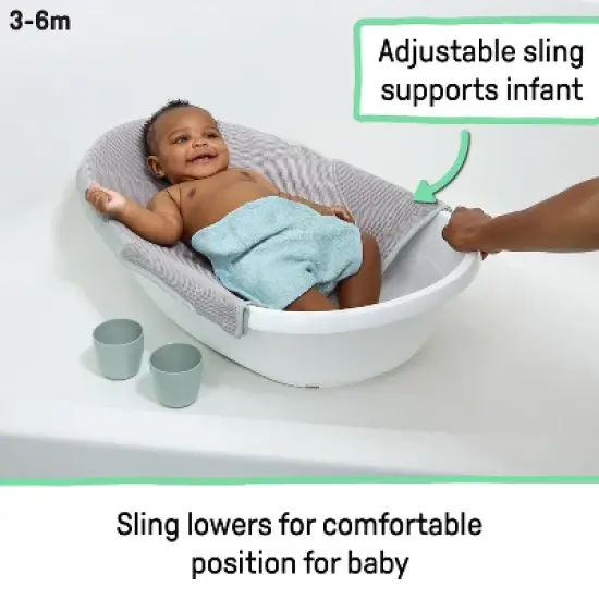 Ingenuity Room to Soak 4-in-1 Baby Tub - Gray image {4}