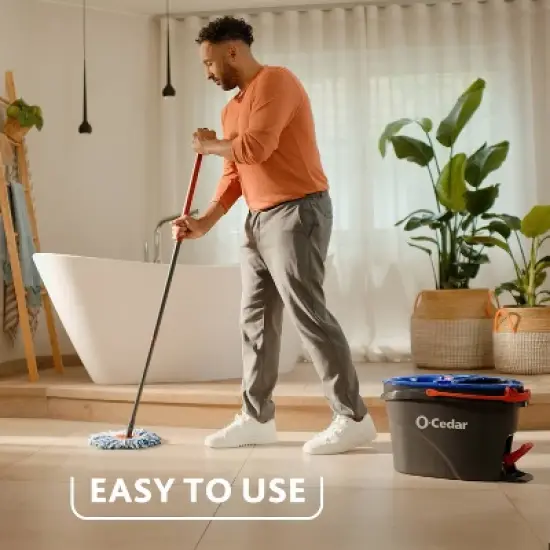 O-Cedar RinseClean Deep Clean Mop Head Replacement Pack image {5}