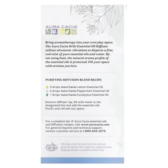 AURA CACIA USB Orbit Diffuser, 1 EA image {1}