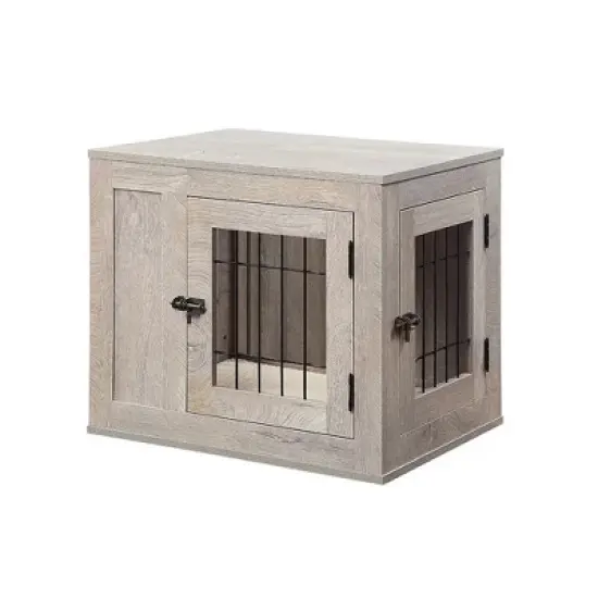 unipaws Double Doors Dog Crate image {12}