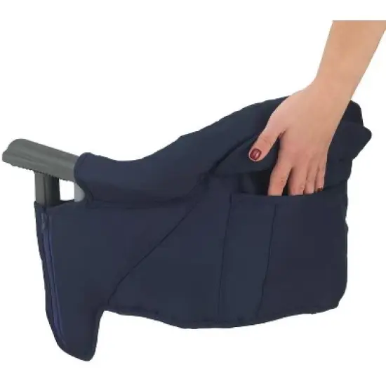 Inglesina - Fast Table Chair with Fast Tray: Hook On Portable High Chair for Babies and Toddlers - Includes Snap On Tray, Navy image {5}