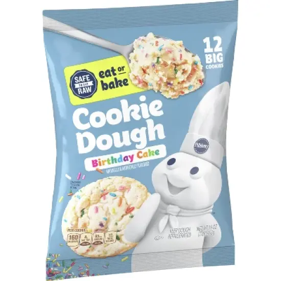 Pillsbury Birthday Cake Sugar Cookie Dough - 16oz/12ct image {11}