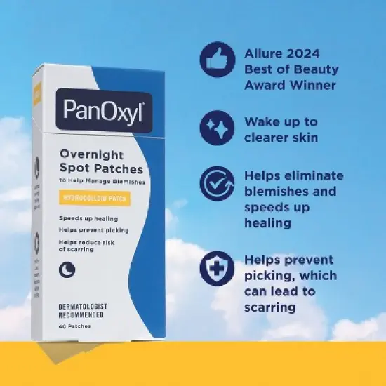 PanOxyl PM Overnight Spot Pimple Patches - 40ct image {6}