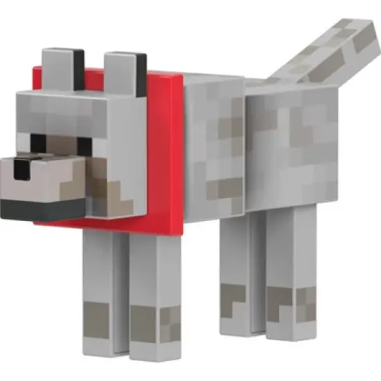Minecraft Diamond Level Wolf Action Figure image {2}