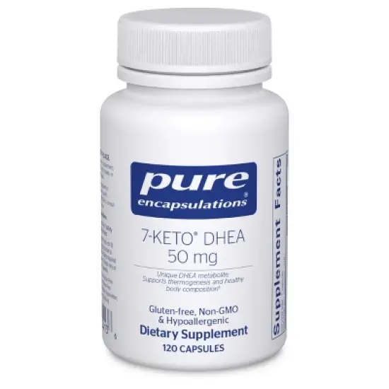 Pure Encapsulations 7-Keto DHEA 50 mg - Unique DHEA Metabolite Supplement to Support Thermogenesis and Healthy Body Composition* image {9}