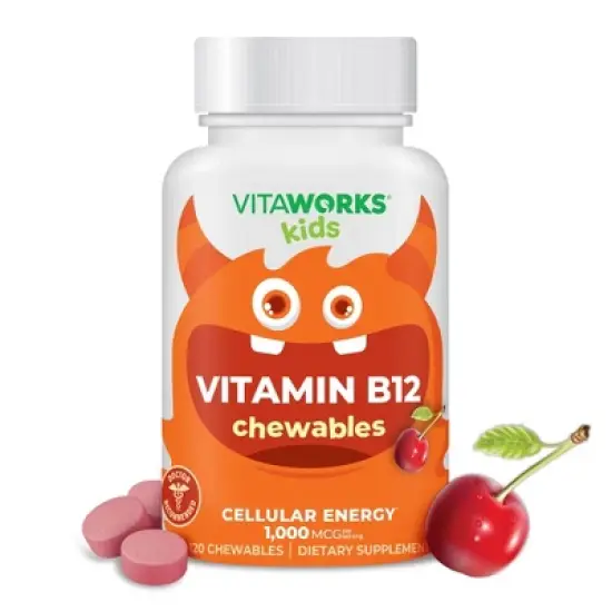 VitaWorks Vitamin B12 - Chewables - 120 ct. image {3}