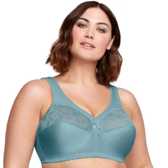 Glamorise Womens MagicLift Original Support Wirefree Bra 1000 Glacier image {5}