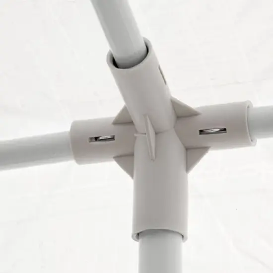 Outdoor 10&times;20 FT Gazebo, Wedding Party Canopy Tent with 6 Removable Sidewalls, Large Gazebo with Metal Frame and Stakes-Coolbibila image {6}