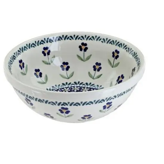 Blue Rose Polish Pottery Manufaktura Cereal Bowl image {2}