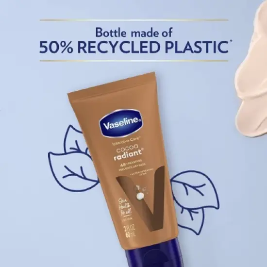 Vaseline Intensive Care Cocoa Radiant Hand and Body Lotion - Travel Size - 2 fl oz image {4}