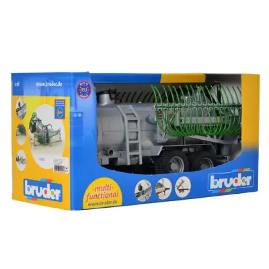 Bruder Barrel Trailer with spread tubes image {4}