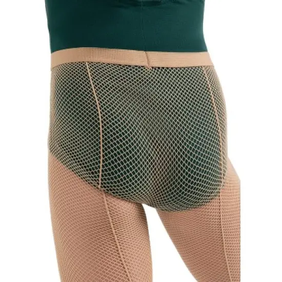 Capezio Studio Basics Fishnet Tight w/ Seams - Girls image {3}