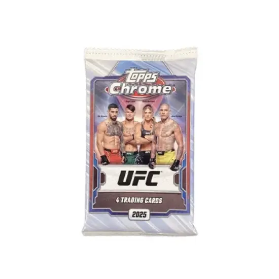 2025 Topps Chrome UFC Trading Card Value Box image {1}