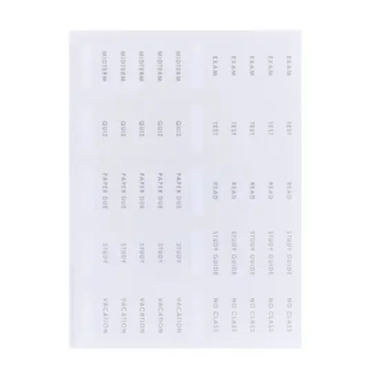 Inspired by Erin Condren July 2025 - June 2026 Academic Planner 7"x9" Modern Geometric image {5}