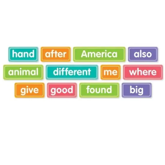 Scholastic Teacher Resources More Sight Words Bulletin Board Set image {2}