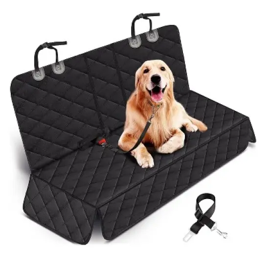 Dog Car Seat Cover Waterproof Scratchproof Pet Car Rear Protector Mat Pet image {10}