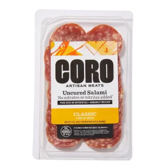 Coro Foods Uncured Classic Salami - 3oz image {6}