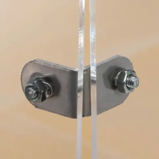 DOMETOUR 12 Pcs Acrylic Guinea Pig Cage Hamster Enclosure with Waterproof Kraft Paper Bottom Easy to Clean, Transparent image {10}